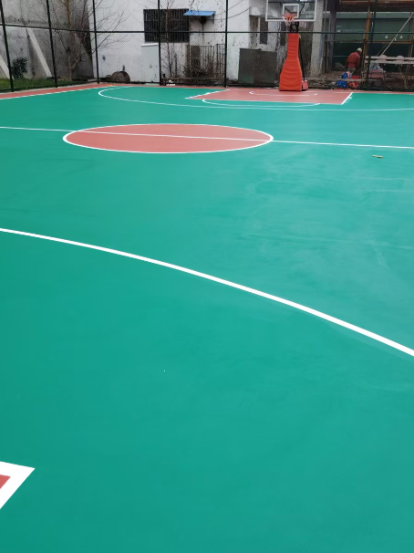 蓬溪 球场长期使用易出现地面开裂